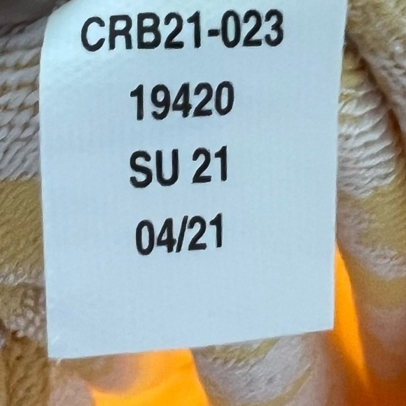 Carbon38 Houndstooth Jacquard Legging Pale Apricot & White Women’s Medium - Picture 10 of 10